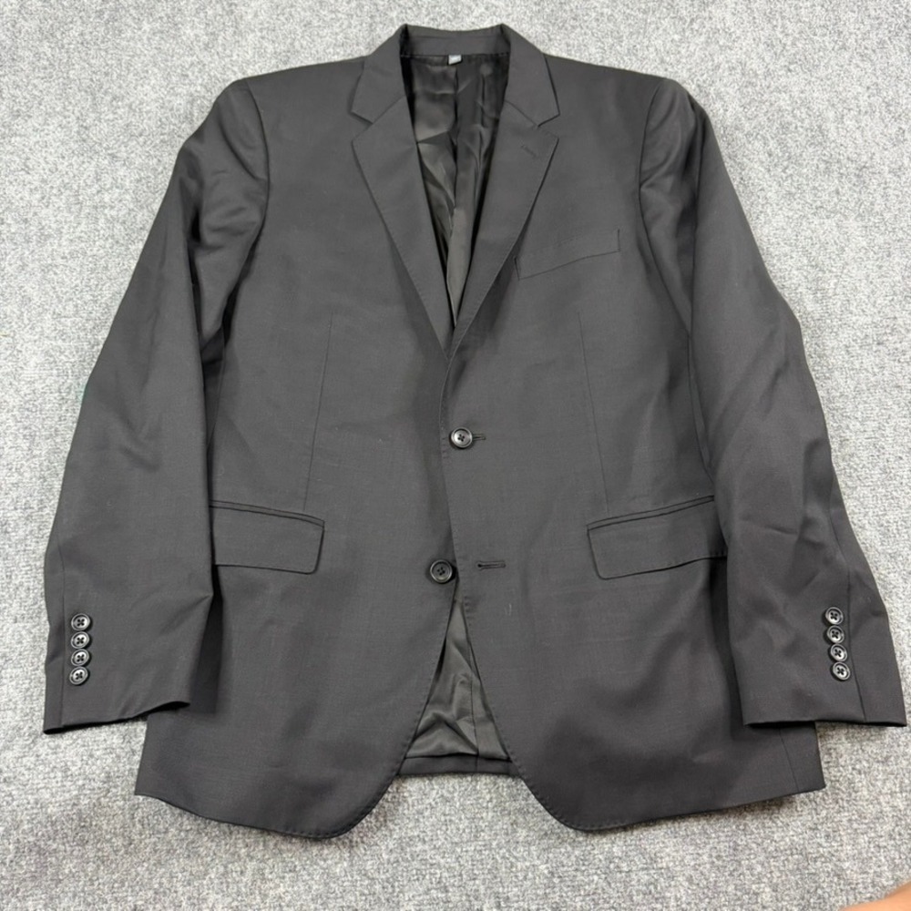 Bonobos Blazer Mens 40R Black Italian Wool Marzotto Standard Fit Jacket